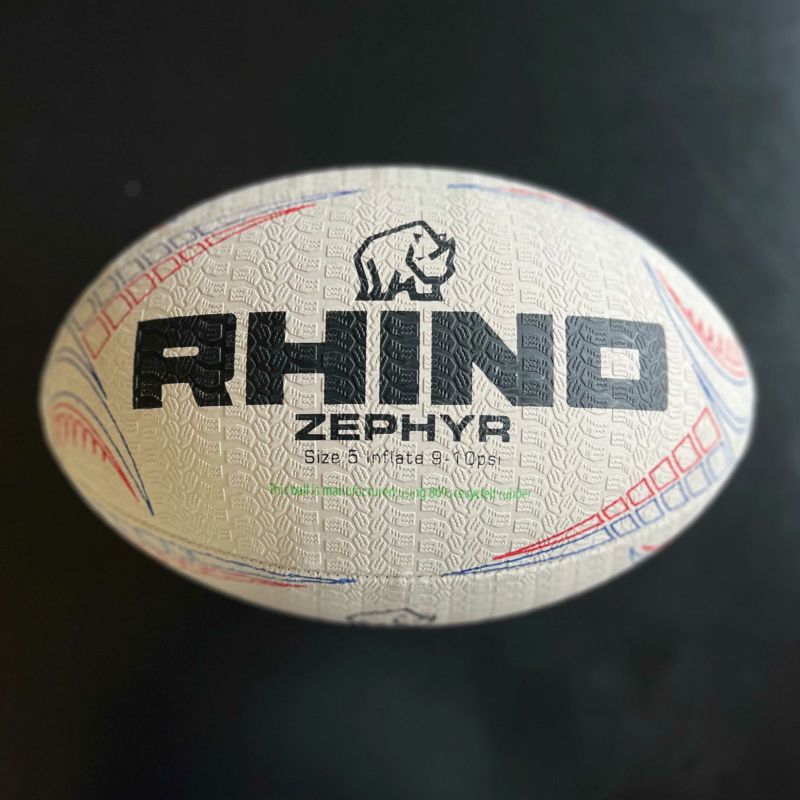 RHINO-ライノ-ゼファー・リサイクル・ラグビーボール | Rugbyshop Ryu
